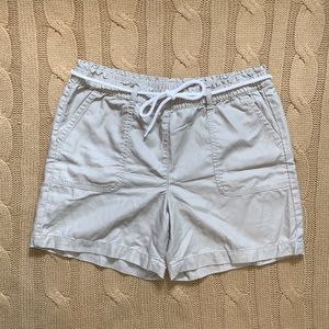 Talbots drawstring khaki shorts